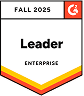 G2 Leader Enterprise Fall 2025 Badge